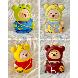 Tượng thạch cao gấu mini