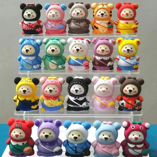 Tượng thạch cao gấu mini