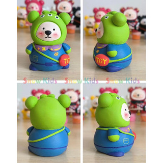 Tượng thạch cao gấu mini