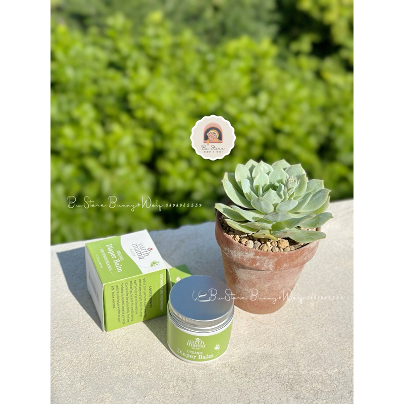 Kem Hăm Hữu Cơ Earth Mama Baby Organic Diaper Balm Hộp 60ml - Hàng Mỹ Air