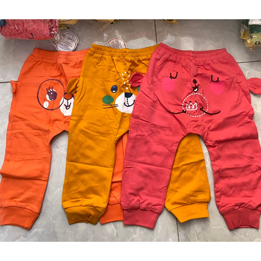 Quần dài đáp đũng Dokma mông thú chất da cá size 6m-24m