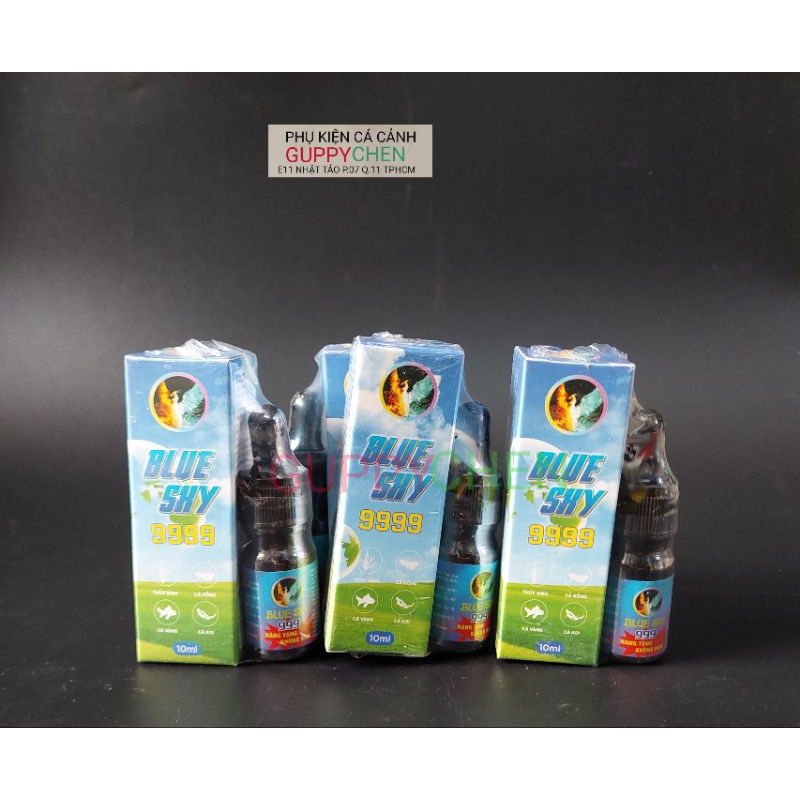 BLUE SKY 9999 chuyên xử lý nấm , xử lý trùn chỉ dùng cho mọi loại cá