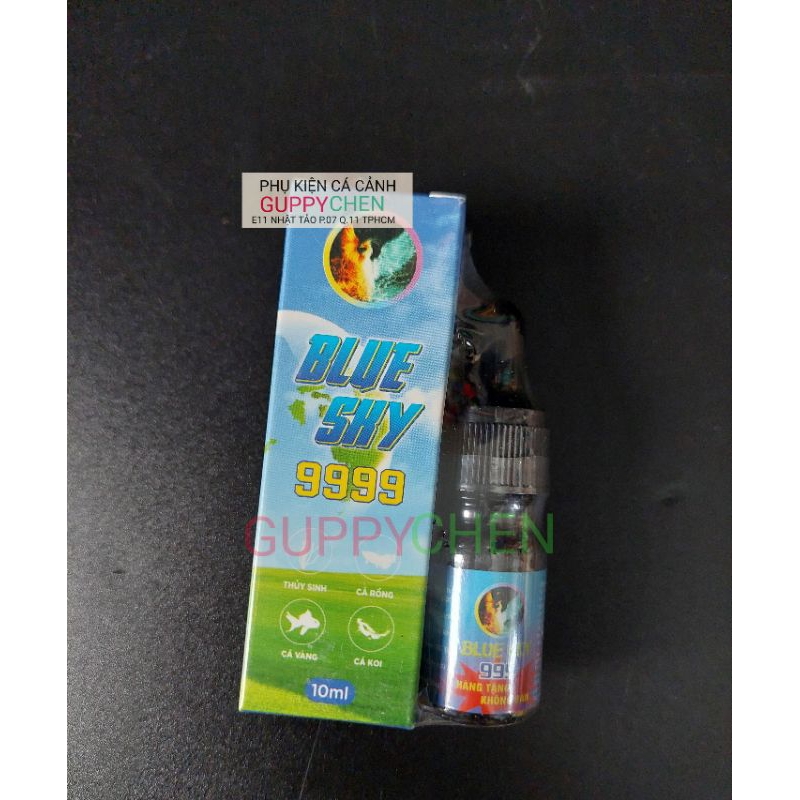 BLUE SKY 9999 chuyên xử lý nấm , xử lý trùn chỉ dùng cho mọi loại cá