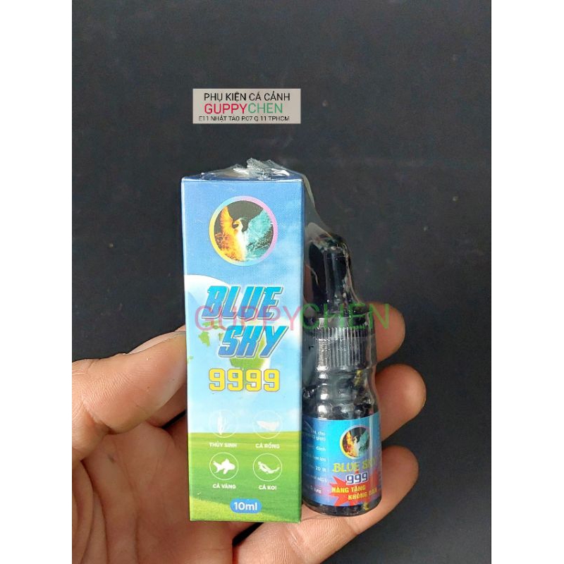 BLUE SKY 9999 chuyên xử lý nấm , xử lý trùn chỉ dùng cho mọi loại cá