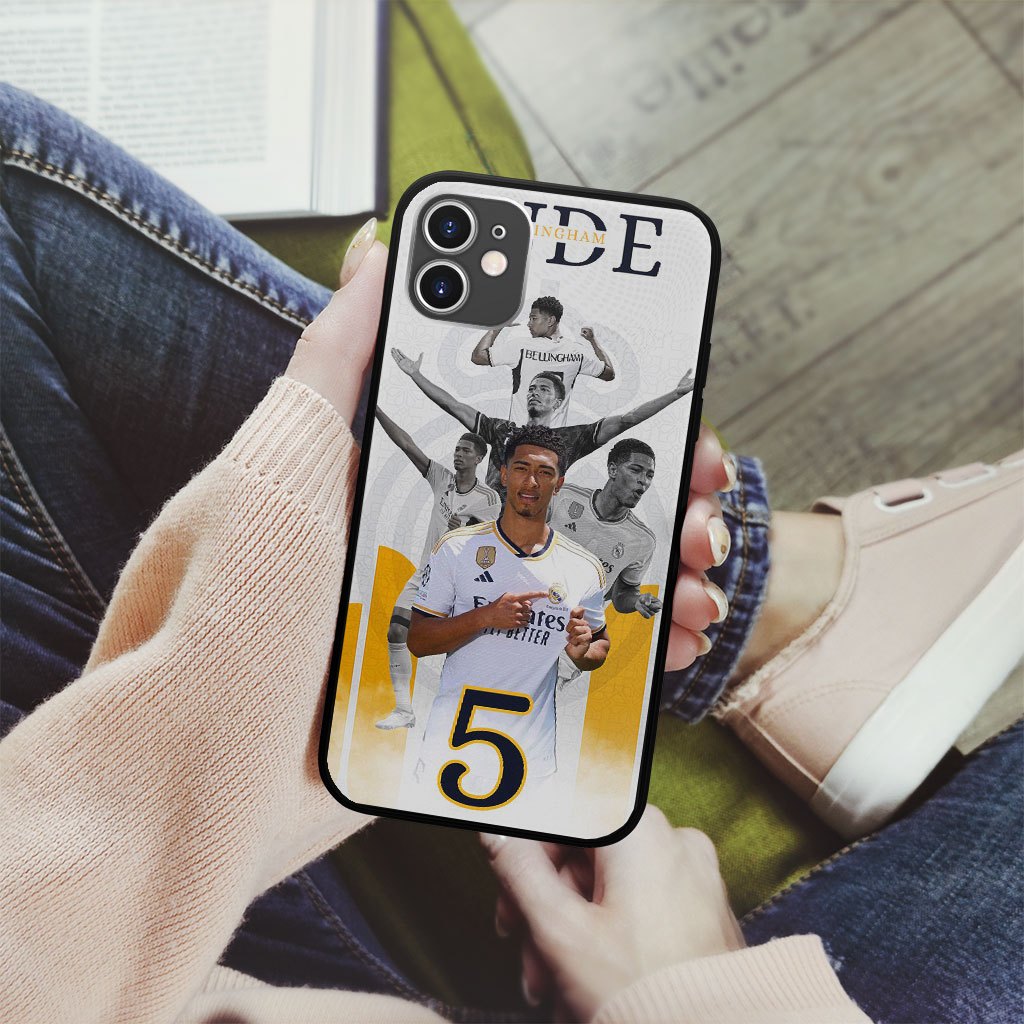 Ốp lưng Jude bellingam wellcome to real madrid pro 13 11 12 promax 7 8 plus xs X Xr  FOO20223739