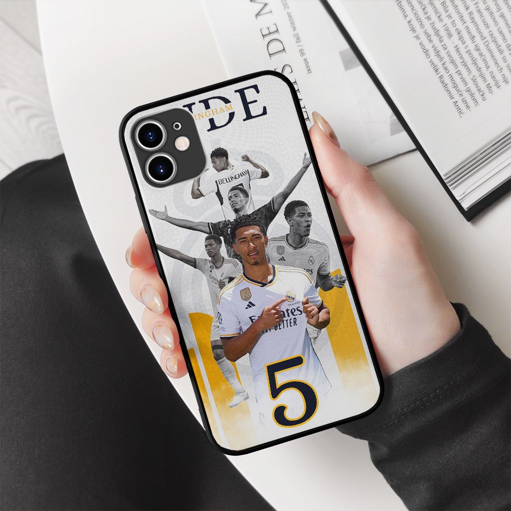 Ốp lưng Jude bellingam wellcome to real madrid pro 13 11 12 promax 7 8 plus xs X Xr  FOO20223739