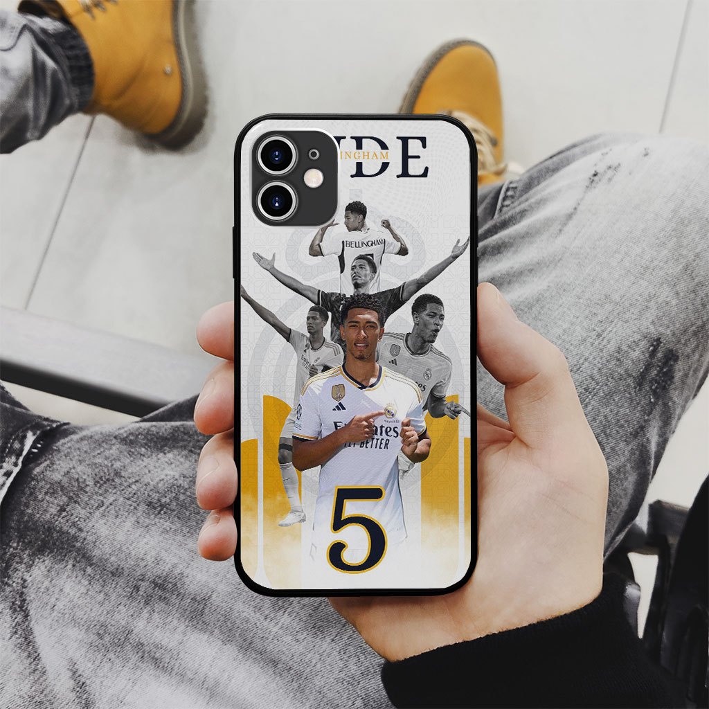 Ốp lưng Jude bellingam wellcome to real madrid pro 13 11 12 promax 7 8 plus xs X Xr  FOO20223739