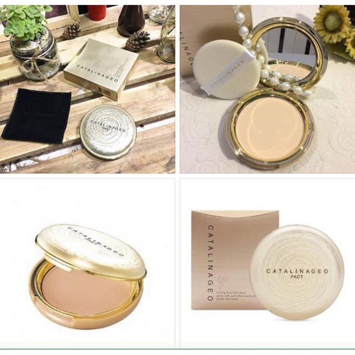 Phấn Phủ Geo Vàng Catalina Mịn Màng Không Trôi