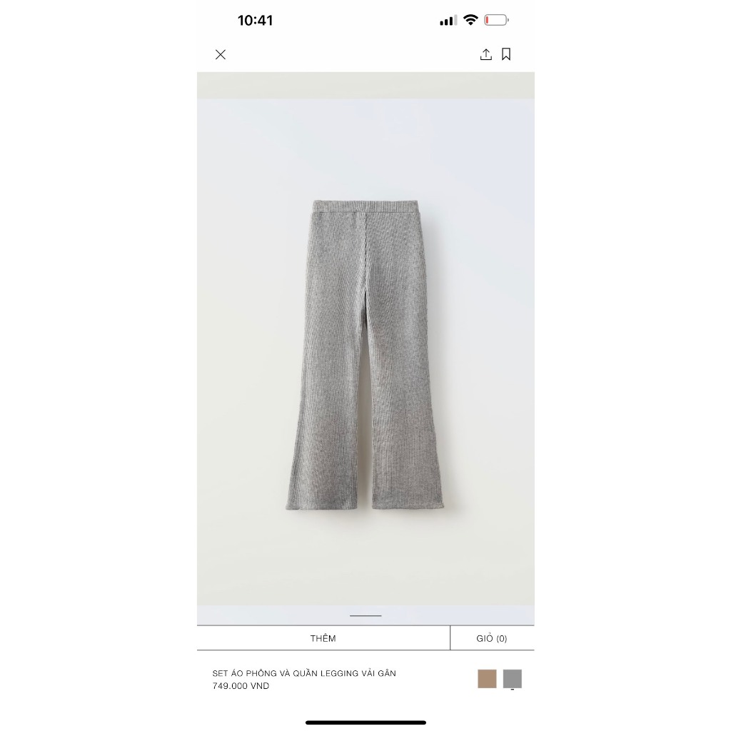 Bộ thu đông Len Mềm ống loe