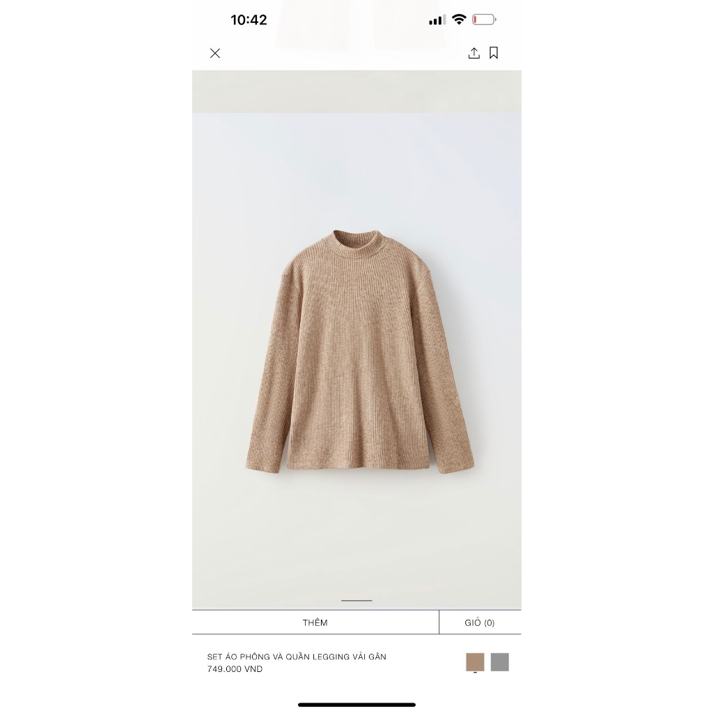 Bộ thu đông Len Mềm ống loe