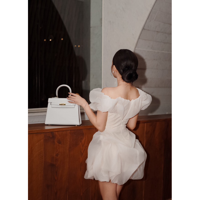 ĐẦM TRAVIS CÚP ORGANZA - H05267