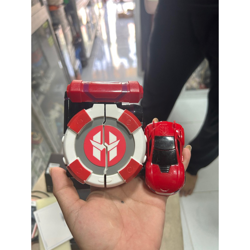 Đồ chơi máy biến hình Watchcar Power Battle Sona car shooting gear launcher