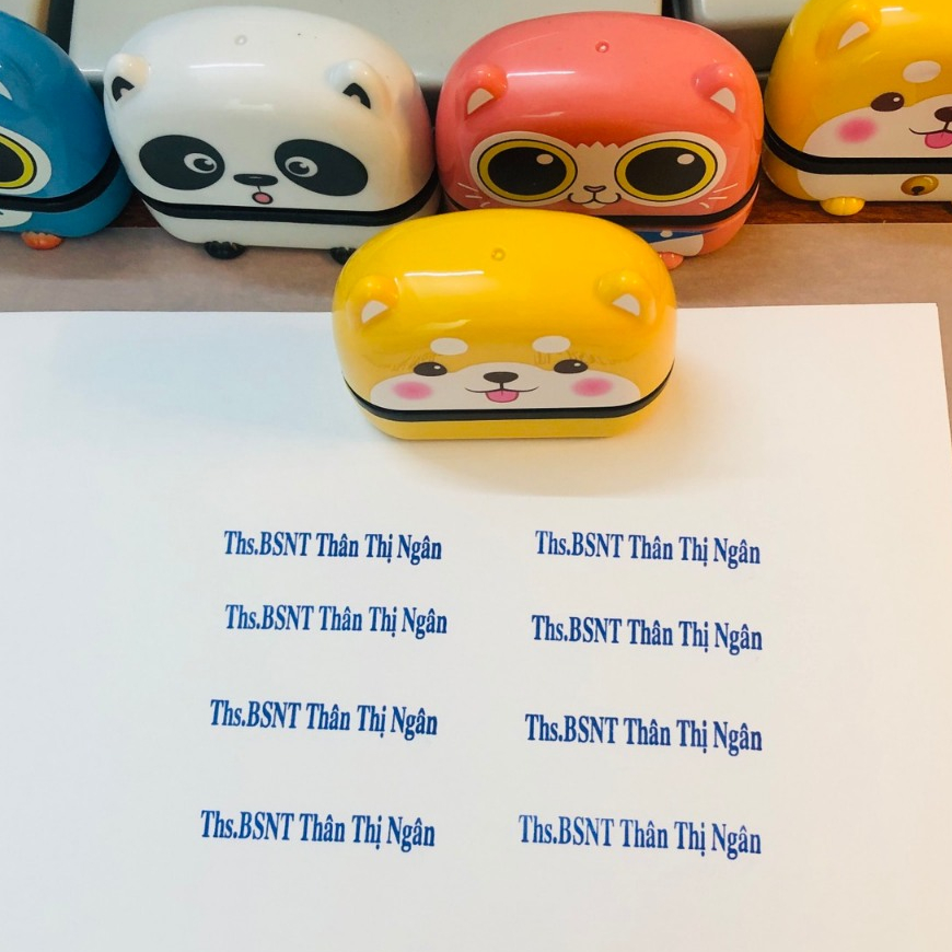 Con Dấu Tên Cute, Khắc Con Dấu Tên, Khắc Mộc Tên Theo Yêu Cầu, Con Dấu Hình Thú, Dấu Tên Đẹp