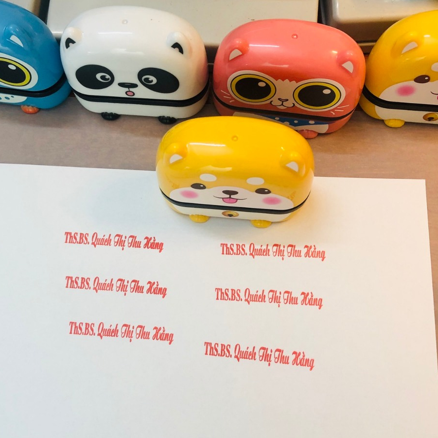 Con Dấu Tên Cute, Khắc Con Dấu Tên, Khắc Mộc Tên Theo Yêu Cầu, Con Dấu Hình Thú, Dấu Tên Đẹp
