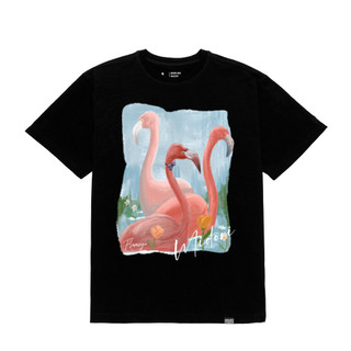 Áo thun form rộng tay lỡ unisex Phông Nam Nữ HỒNG HẠC Local Brand Midori M Studio