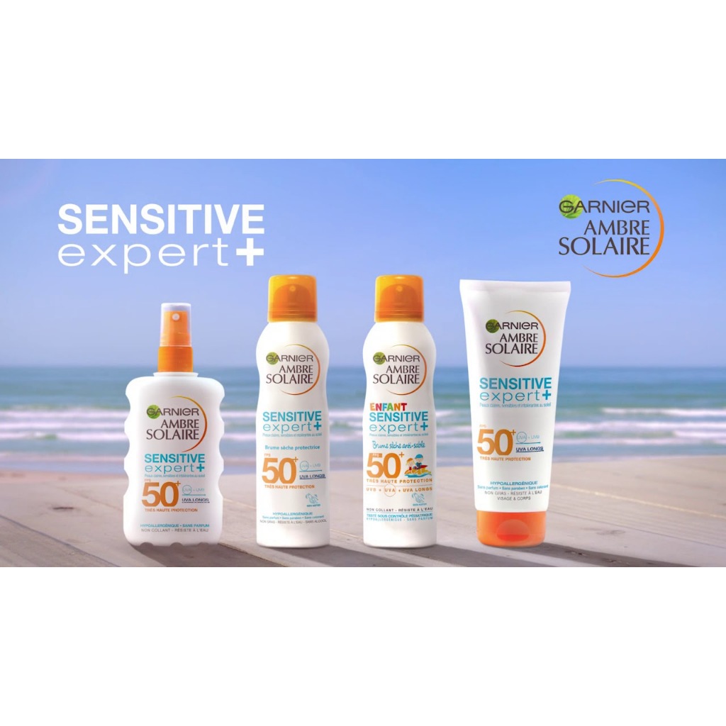 Kem chống nắng trẻ em Garnier dạng xịt 150ml chuẩn Pháp