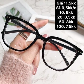 Kính giả cận gọng vuông ulzzang