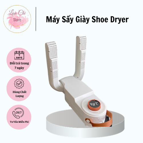 Máy sấy giày khử mùi GVQ STORE hong khô tất giầy găng tay khử khuẩn bằng tia cực tím