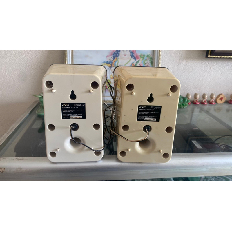 Đôi loa toàn dải JVC SP-UXN1W 20w - hay tiếng sáng, hàng cũ bóc bộ thanh lý