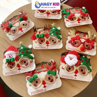 Kính Noel Đồ Chơi Quà Tặng Giáng Sinh Cho Bé Hagykid Kính Noel Siêu Cute Đáng Yêu Hình Ông Già Noel