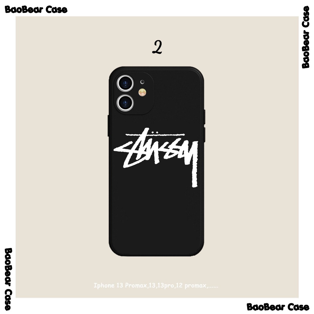 Ốp lưng Stussy iphone 15prm,15pro,15,14prm,14plus,14pro,14,13prm,13pro,13,12prm,12pro,12,11prm,...