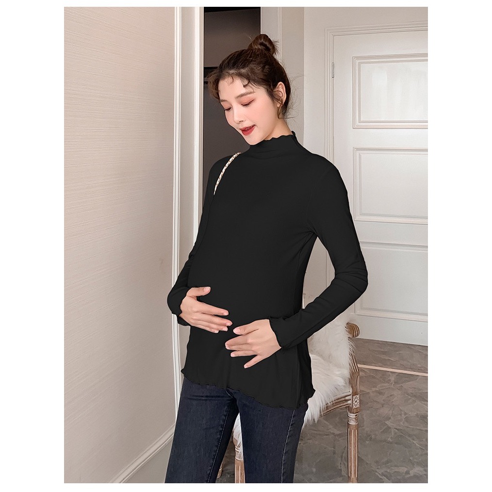 Áo Bầu, Áo Dài Bầu Công Sở Thu Đông Cho Mẹ 50-68kg