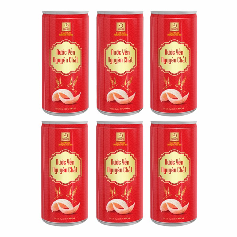 nước Yến lon thùng 30 lon