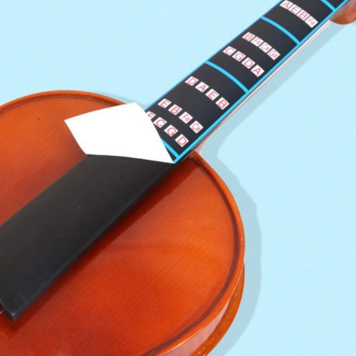 Miếng Dán Nốt Nhạc Bàn Phím Đàn Violin - Decal, Sticker Đánh Dấu Vị Trí Note Cho Vĩ Cầm Full Size