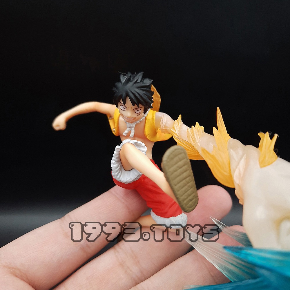 Mô hình nhân vật Figure One Piece Bandai Attack Motions Vol 2 - Monkey D Luffy