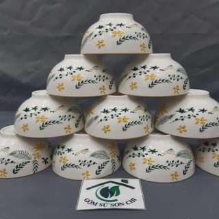 BỘ 10 CHÉN SAO BIỂN Chén ăn cơm 11.5cm