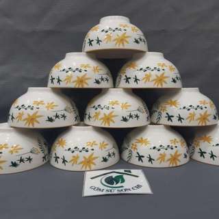 BỘ 10 CHÉN SAO BIỂN Chén ăn cơm 11.5cm