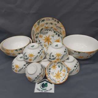 BỘ 10 CHÉN SAO BIỂN Chén ăn cơm 11.5cm