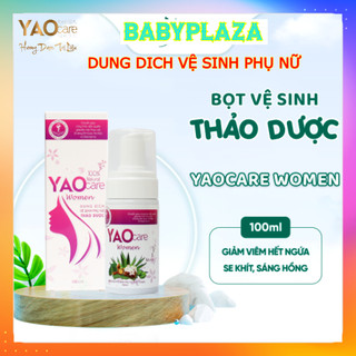 Bọt vệ sinh cho phụ nữ, mẹ bầu và mẹ sau sinh yaocare women 100ml- dung dịch vệ sinh phụ nữ - dk pharma