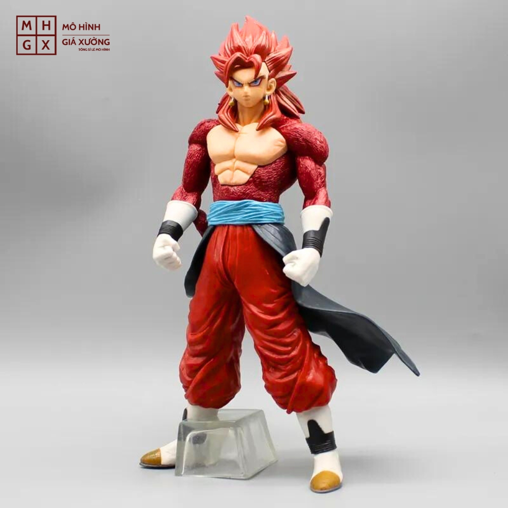 Mô hình DragonBall Goku ssj4 dáng đứng siêu đẹp - Cao 26cm - nặng 600gram - Dragon Ball - Có Hộp màu