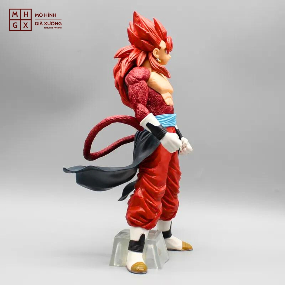 Mô hình DragonBall Goku ssj4 dáng đứng siêu đẹp - Cao 26cm - nặng 600gram - Dragon Ball - Có Hộp màu