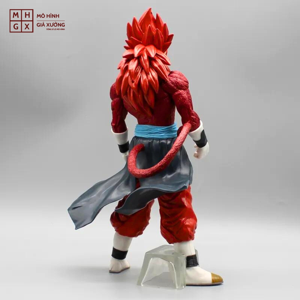 Mô hình DragonBall Goku ssj4 dáng đứng siêu đẹp - Cao 26cm - nặng 600gram - Dragon Ball - Có Hộp màu