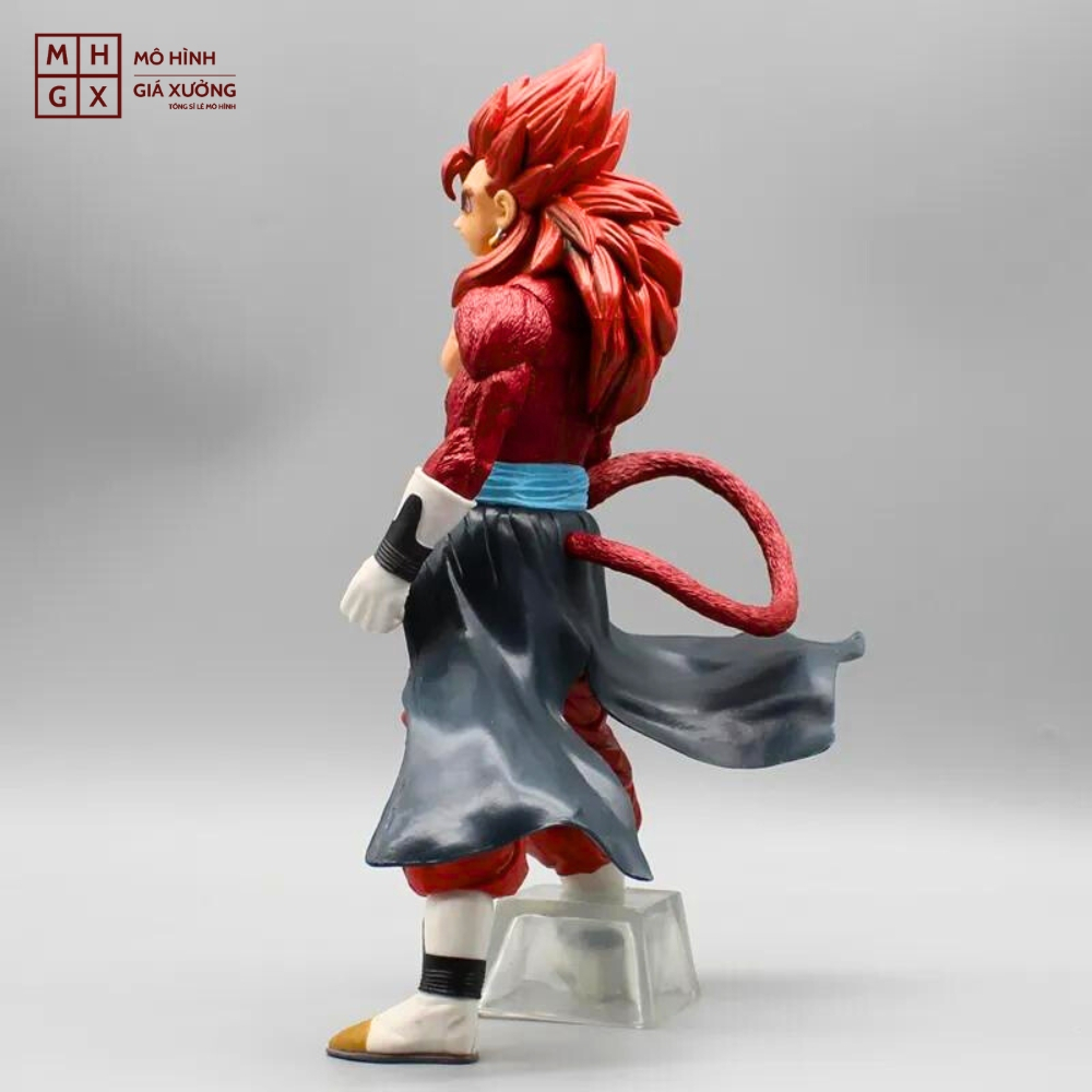 Mô hình DragonBall Goku ssj4 dáng đứng siêu đẹp - Cao 26cm - nặng 600gram - Dragon Ball - Có Hộp màu