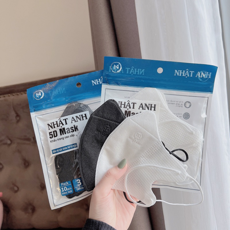 🔝1 Thùng 200 Chiếc 5D NHẬT ANH - Khẩu Trang 5D 💯