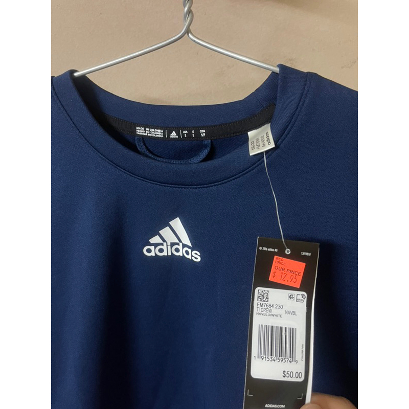 Áo Adidas cổ tròn dài tay- Hàng auth mua tại Mỹ