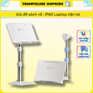 Giá Đỡ Đa Năng Điều Chỉnh Chiều Cao Hopkids - Kẹp Sách, Đỡ iPad, Laptop, Bàn Vẽ Tiện Lợi, Chống Cận Thị