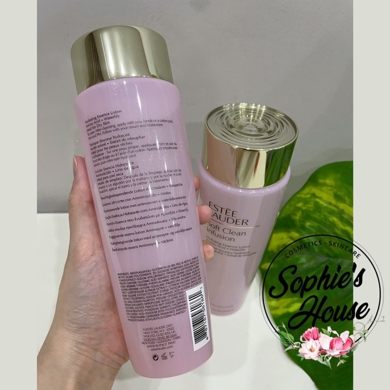 400ml - Toner cấp ẩm Estee Lauder Soft Clean Infusion