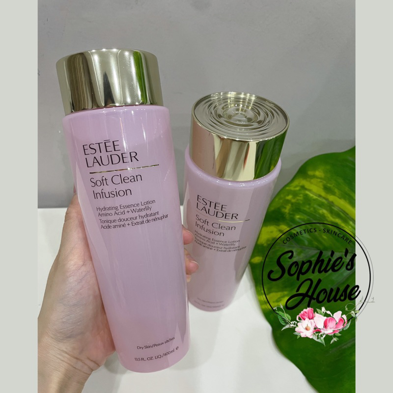 400ml - Toner cấp ẩm Estee Lauder Soft Clean Infusion