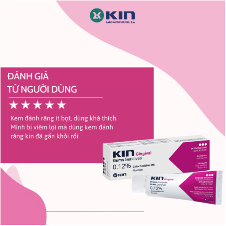 KEM ĐÁNH RĂNG KIN GINGIVAL NGĂN NGỪA VIÊM NƯỚU 75ML
