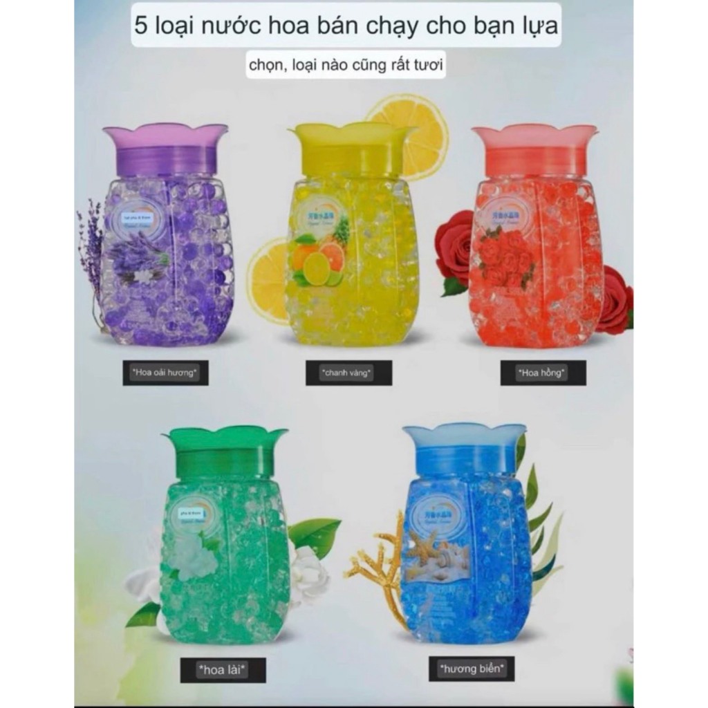 Sáp Thơm Phòng Hạt Thủy Tinh