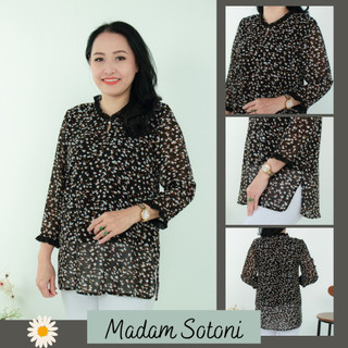 Madam Sotoni - Thời trang trung niên - Áo kiểu nữ trung niên - VDTD116