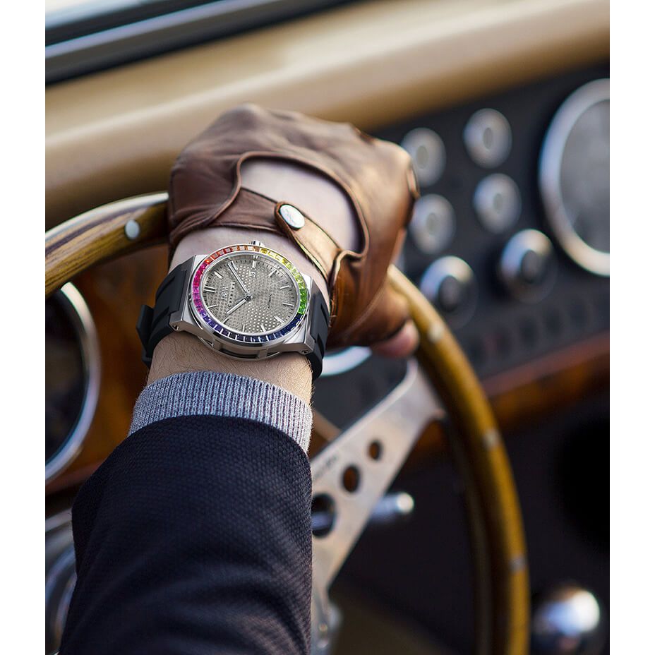 Đồng hồ nam chính hãng IW Carnival IW716G-3 ,Kính sapphire,chống xước,Chống nước30m,BH24 tháng,Máy điện tử,dây da