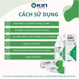 KEM ĐÁNH RĂNG DÀNH CHO RĂNG NIỀNG ORTHO KIN 75ML