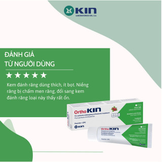 KEM ĐÁNH RĂNG DÀNH CHO RĂNG NIỀNG ORTHO KIN 75ML