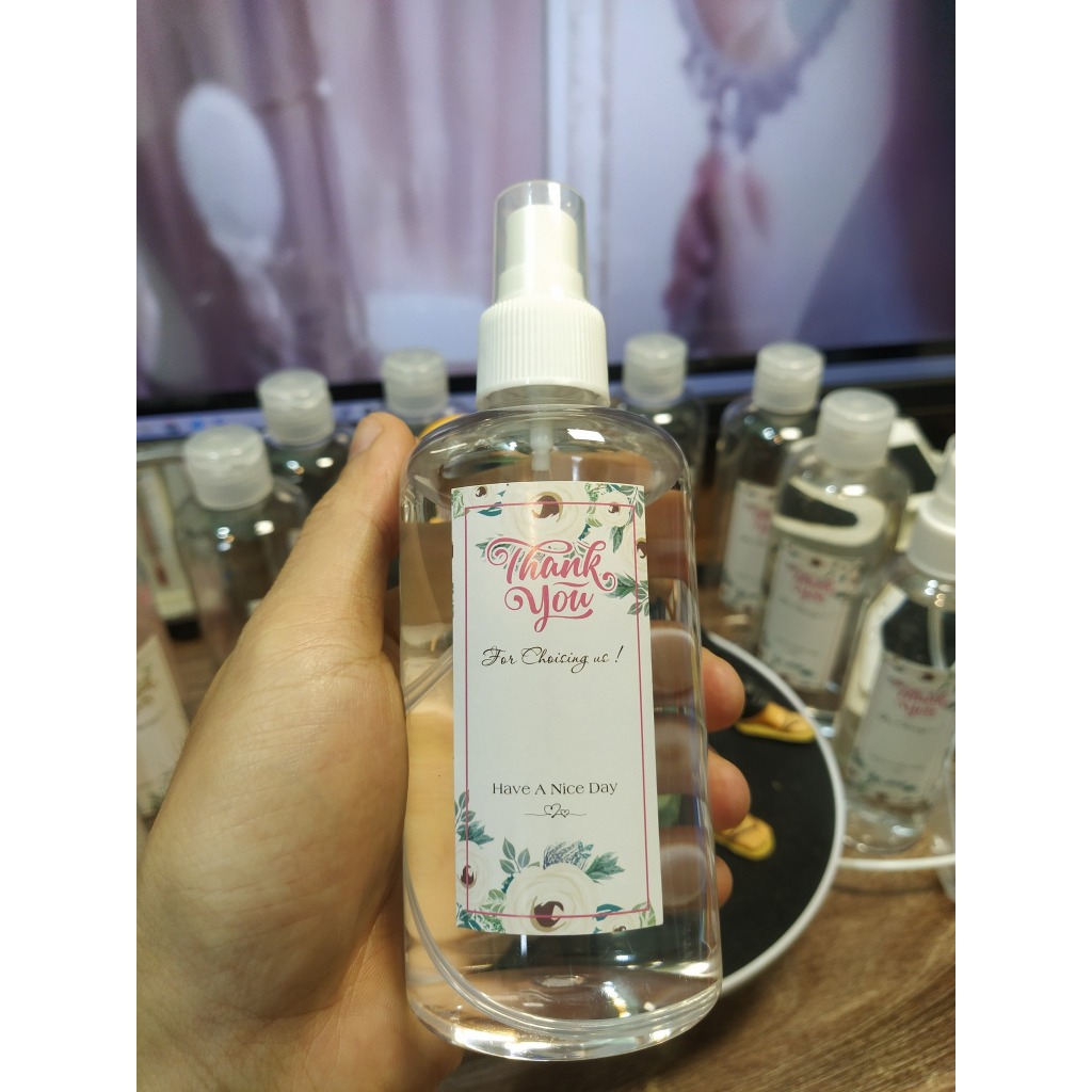 🌺 250ml dạng xịt nước cất phèn chua tinh khiết 100% khử mùi, ngăn tiết mồ hôi, hôi nách, hôi chân