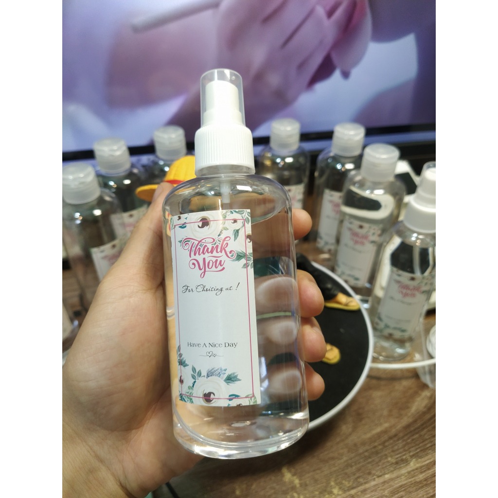 🌺 250ml dạng xịt nước cất phèn chua tinh khiết 100% khử mùi, ngăn tiết mồ hôi, hôi nách, hôi chân